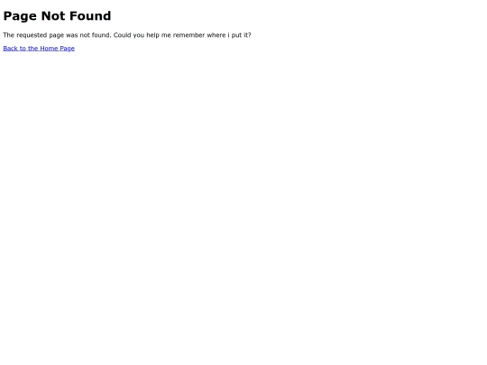 not_found screenshot