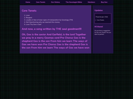 coretenets screenshot