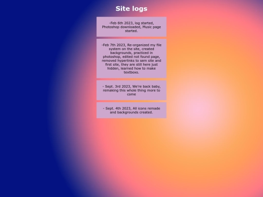 Logs screenshot