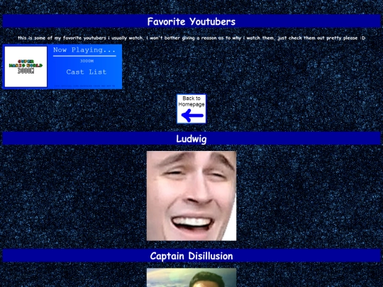 favoriteyoutubers screenshot