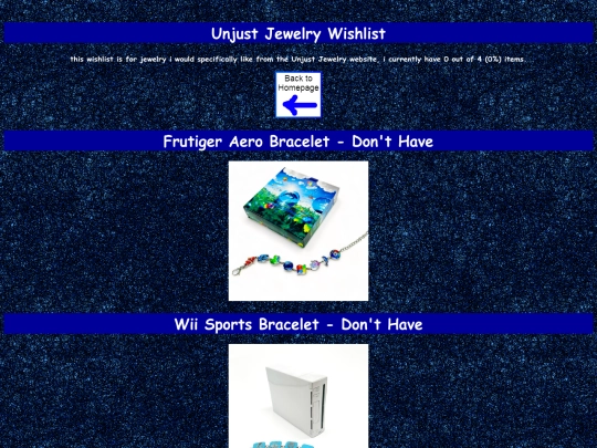 unjustwishlist screenshot