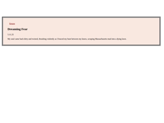 verba/dreaming-fear screenshot