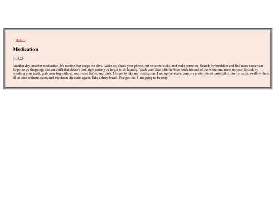 verba/medication screenshot