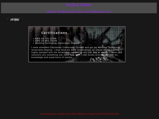 qualifications screenshot