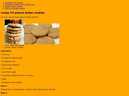 peanutcookie screenshot