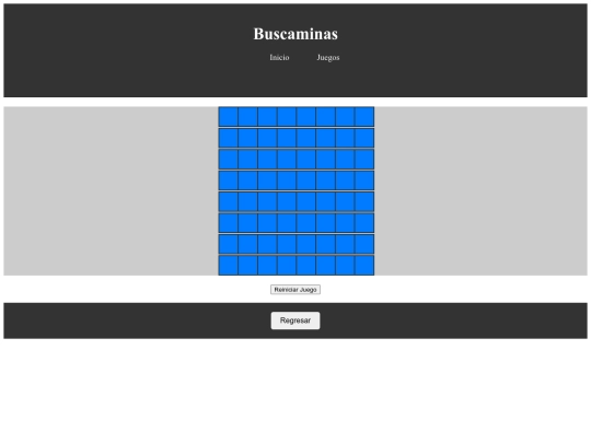 juegos/buscaminas screenshot