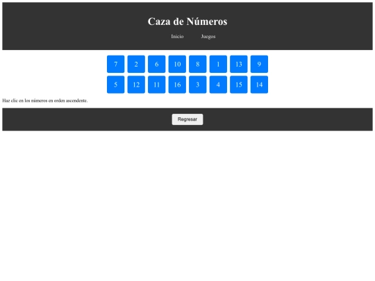 juegos/caza los números screenshot