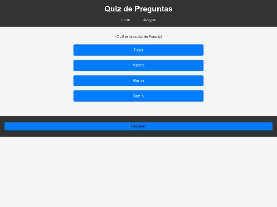 juegos/quiz de preguntas screenshot