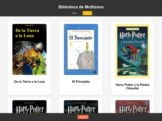 libros screenshot