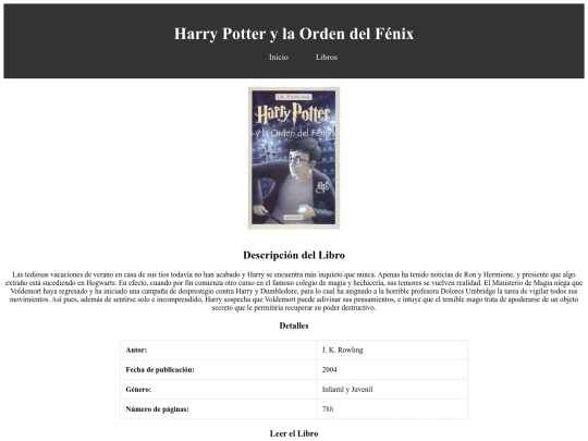 libros/Harry Potter 5 y la orden del Fénix  - J. K. Rowling screenshot