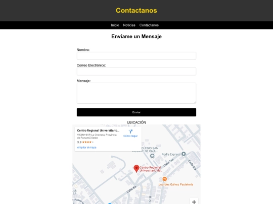 contacto screenshot
