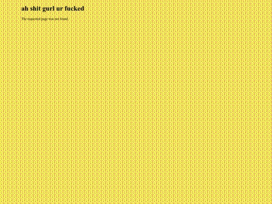 not_found screenshot