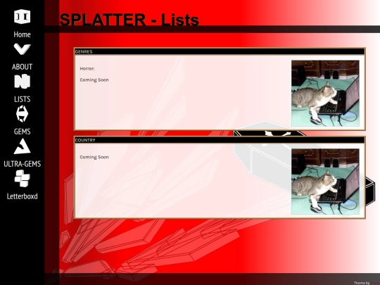 lists screenshot
