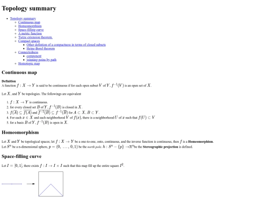 math/topology_summary screenshot