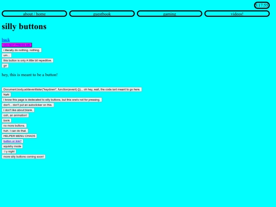 BUTTONS screenshot