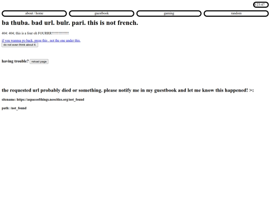 not_found screenshot