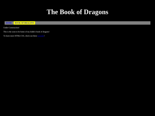 BookOfDragons/dragons screenshot