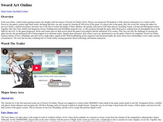 Sword Art Online screenshot