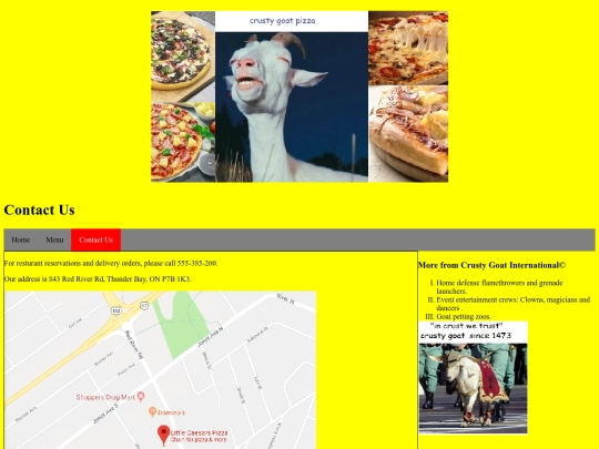 Contact Us screenshot