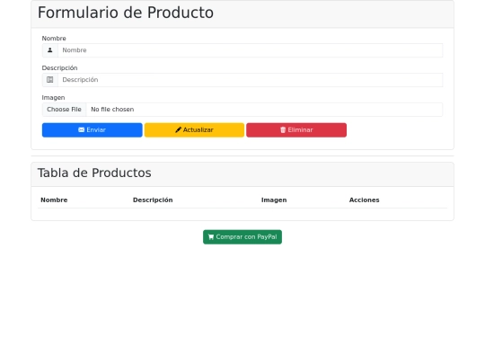 api_products screenshot
