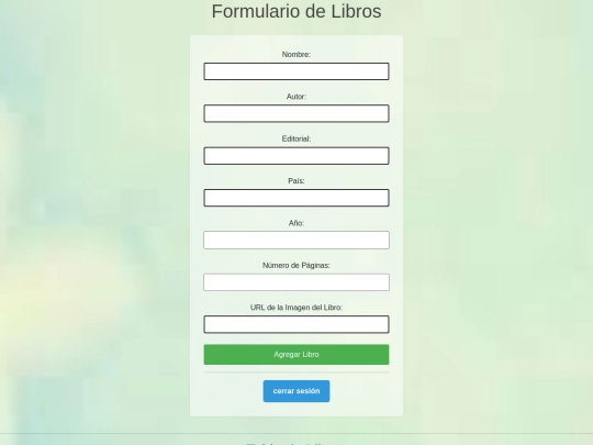 formularios/form_libros screenshot