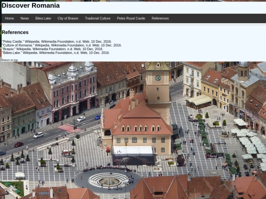 pages/References screenshot