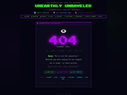 404 screenshot
