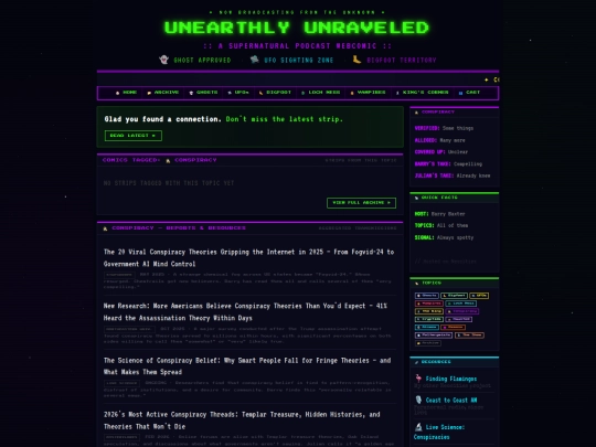 conspiracy screenshot