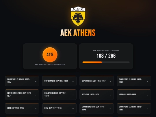 clubs/aekathens screenshot