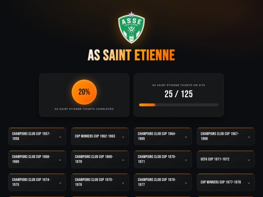 clubs/assaintetienne screenshot