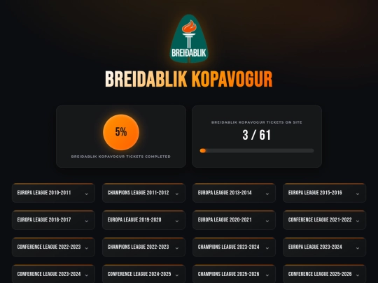 clubs/breidablikkopavogur screenshot