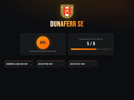 clubs/dunaferrse screenshot