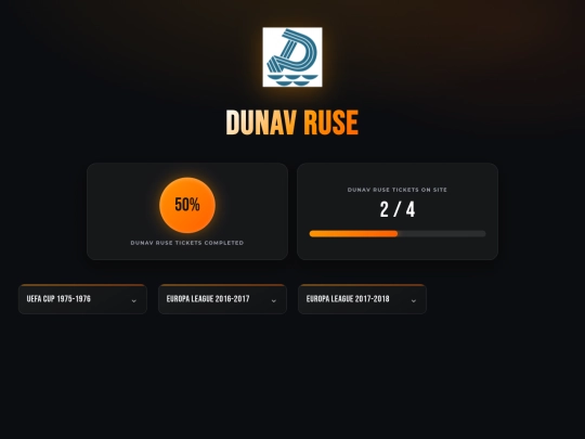 clubs/dunavruse screenshot