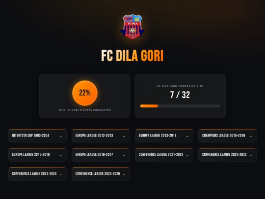 clubs/fcdilagori screenshot
