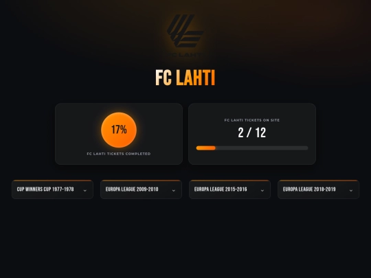 clubs/fclahti screenshot