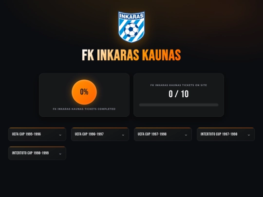 clubs/fkinkaraskaunas screenshot