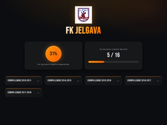 clubs/fkjelgava screenshot