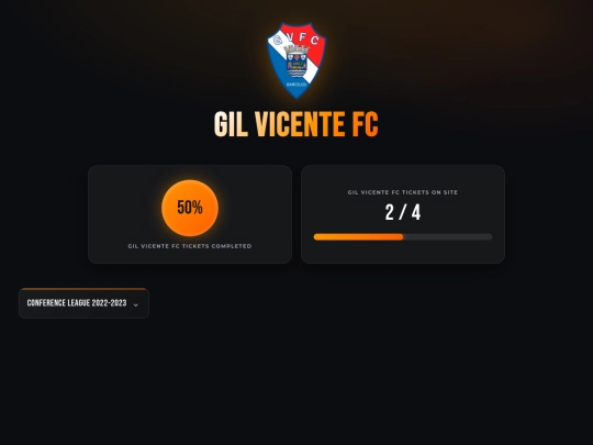clubs/gilvicentefc screenshot