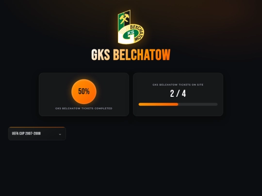 clubs/gksbelchatow screenshot