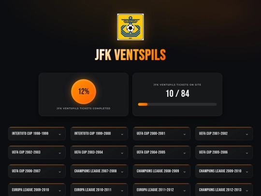 clubs/jfkventspils screenshot