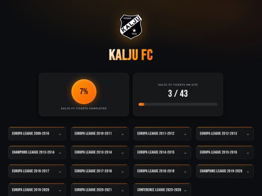 clubs/kaljufc screenshot