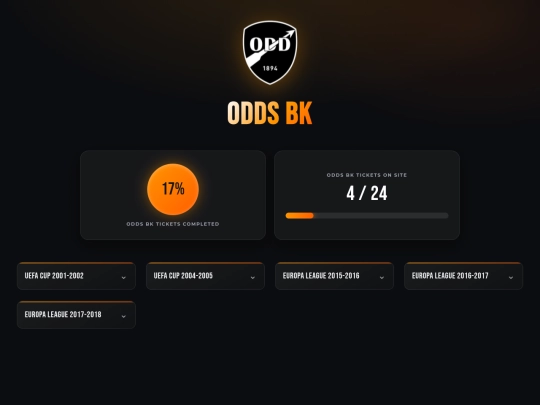 clubs/oddsbk screenshot