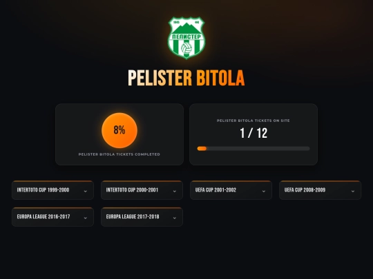 clubs/pelisterbitola screenshot