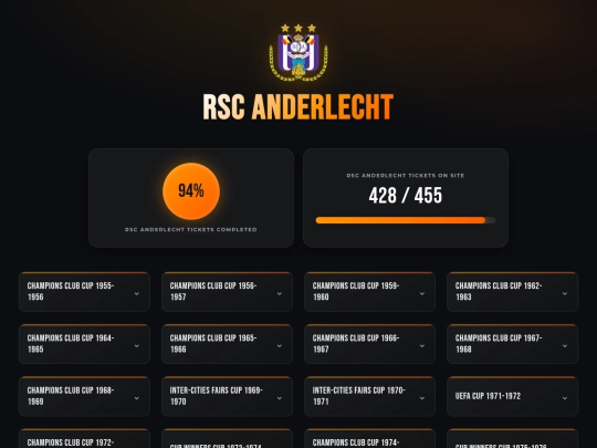 clubs/rscanderlecht screenshot