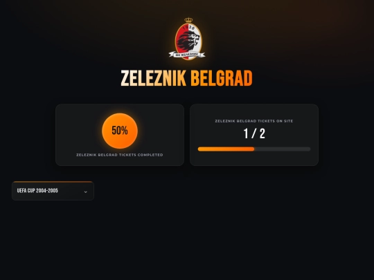 clubs/zeleznikbelgrad screenshot