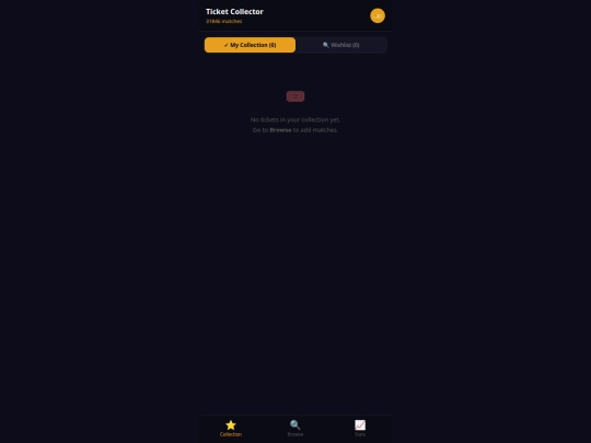 ticket-collector screenshot