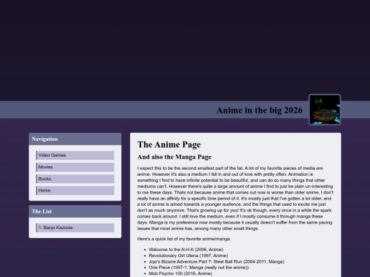 Anime/AnimeMain screenshot