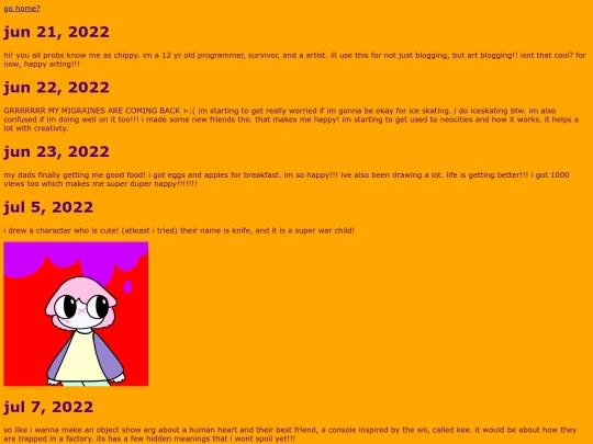 bloggy screenshot