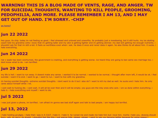 stressbloggy screenshot