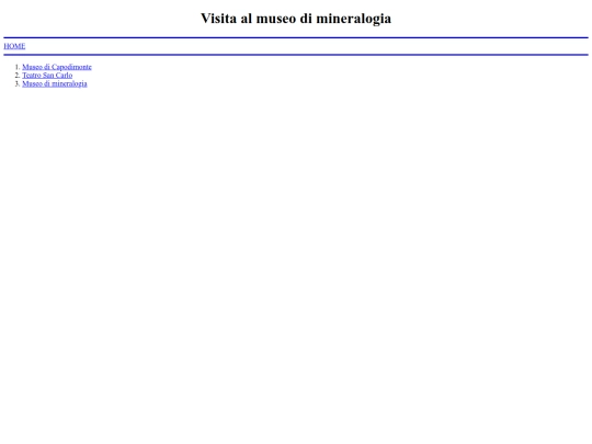 pages/esperienze screenshot